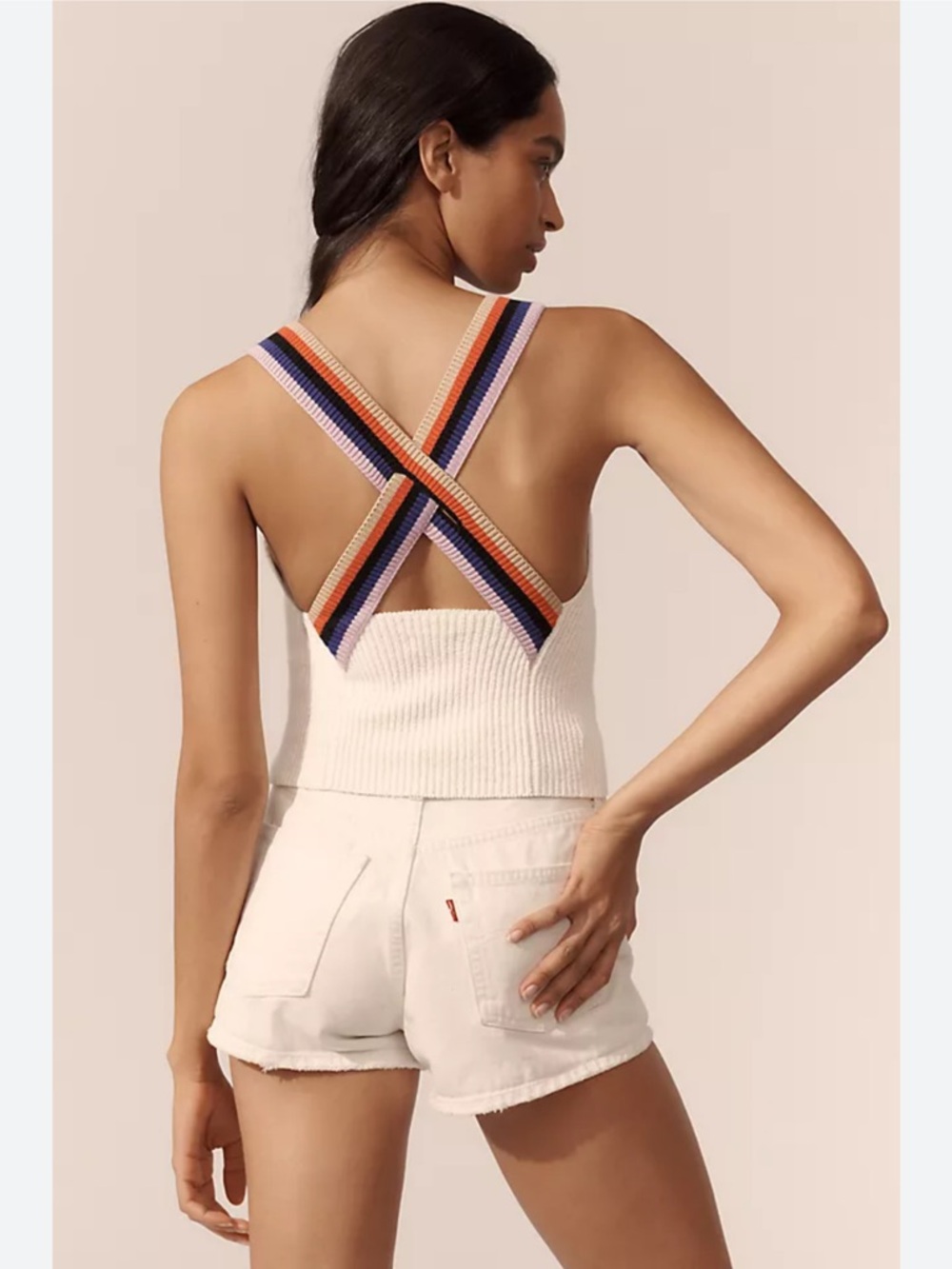 Anthropologie Pilcro Racer Back Sweater Tank